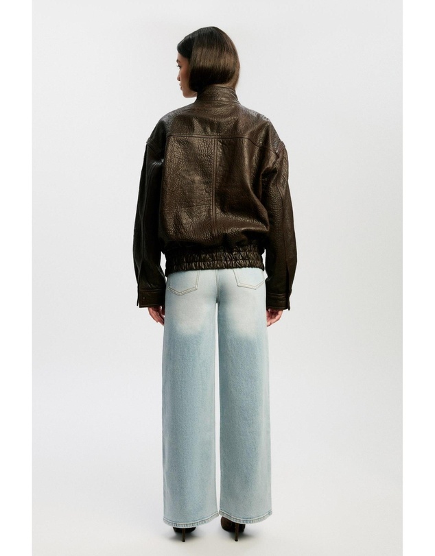 Bardot - Oversized Leather Jacket