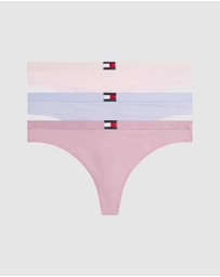 Tommy Hilfiger - 3-Pack Heritage Logo Thongs