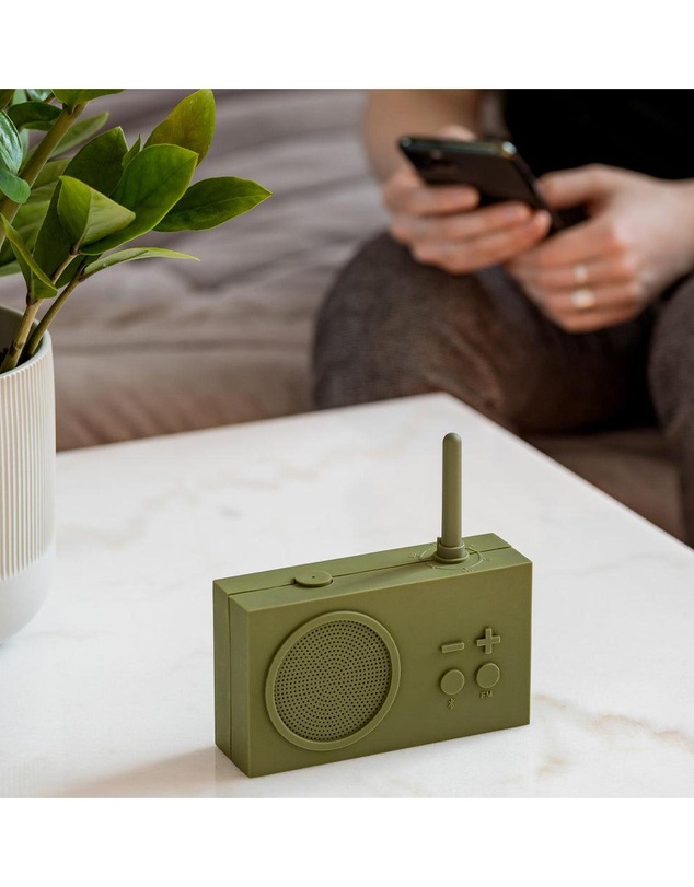 Lexon - Lexon Thykho 3 Fm Radio & Bluetooth Speaker - Kakhi