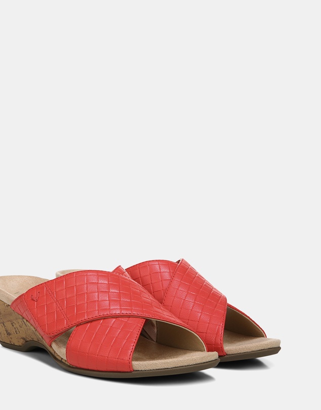 Vionic - Leticia Wedge Sandal - Poppy