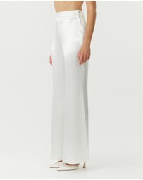 Third Form - Satin Flare Trousers