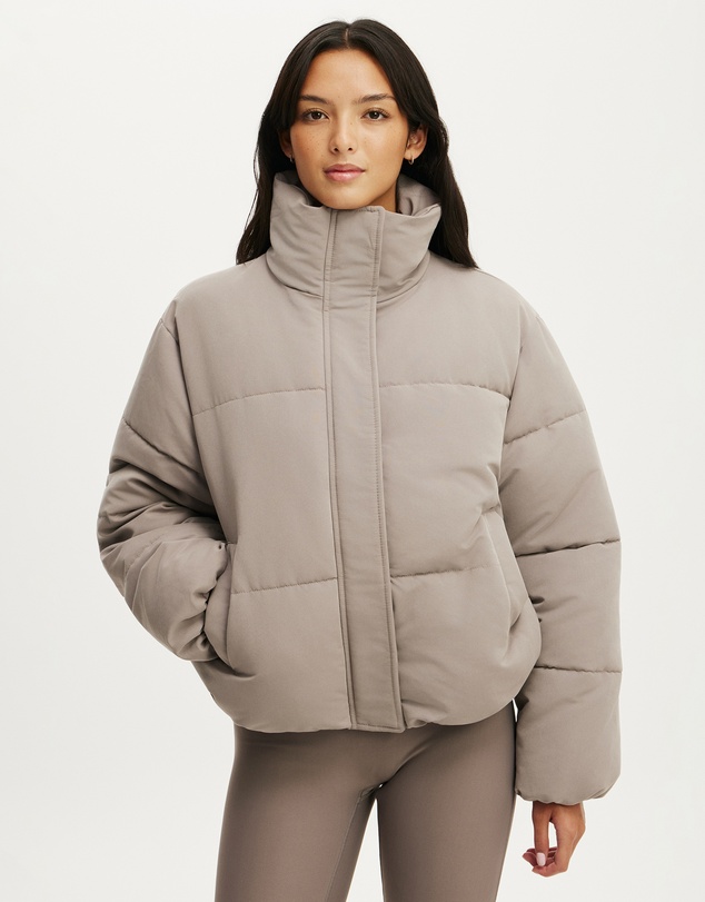 Cotton On Body Active - THE MOTHER PUFFER SOFT TOUCH JACKET