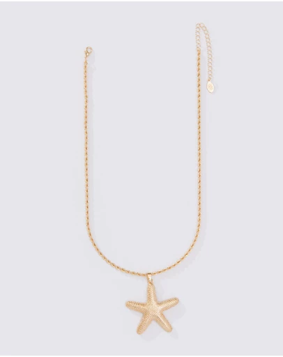 8 Other Reasons - Starfish Pendant Necklace