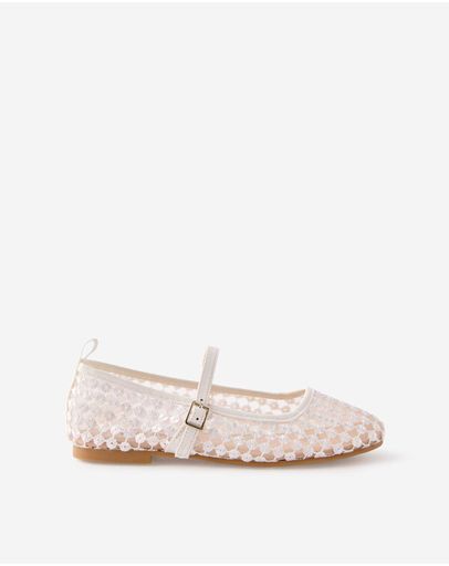 WHITESEQUIN MESH