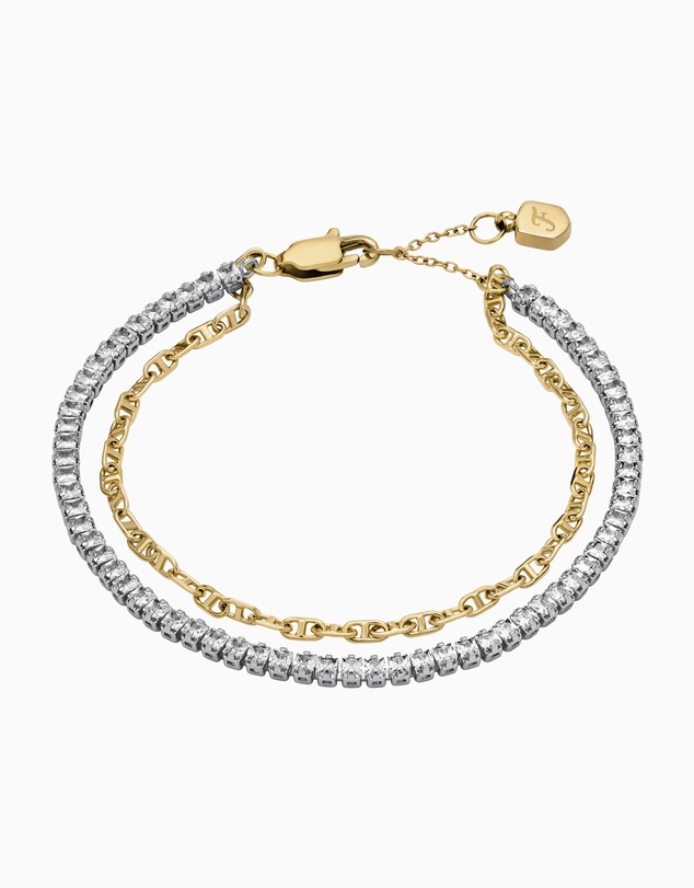 Fossil - Heritage Two Tone Bracelet