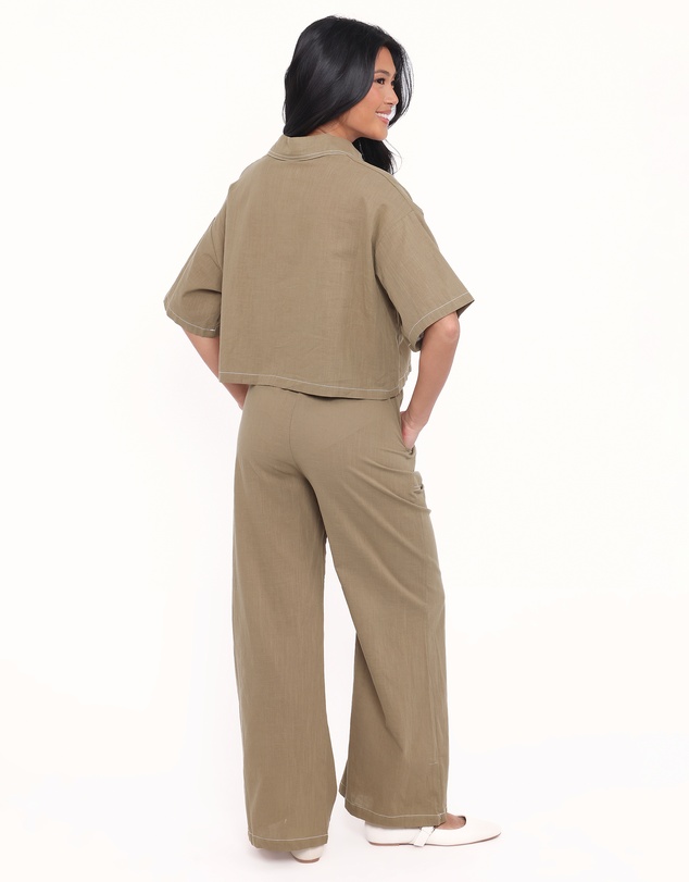 Petal & Pup - Jill Pant Set - Khaki