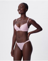 Bras N Things - Bethany Essentials Push Up Bra - Light Pink