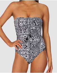 Baku Swimwear - Havana Bandeau One Piece Swimsuit
