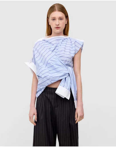 Wynn Hamlyn - Shoulder Placket Top