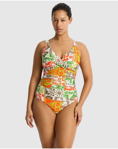 Sea Level Australia - Tavana Cross Front Multifit One Piece