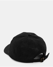 Morgan & Taylor - Corey Cord Cap in Black