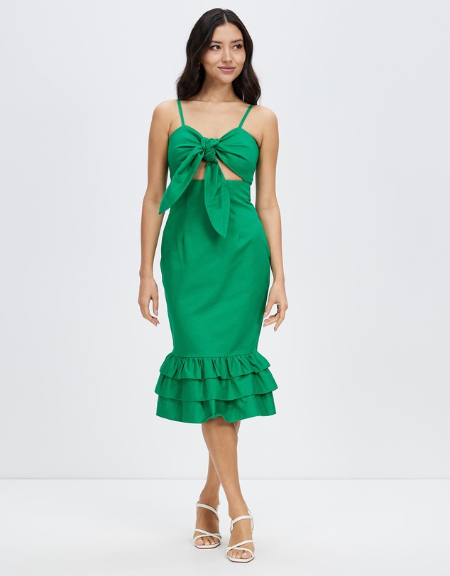 Honey and Beau - Venture Out Tie Dress