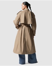 & Other Stories - Belted Maxi Trenchcoat