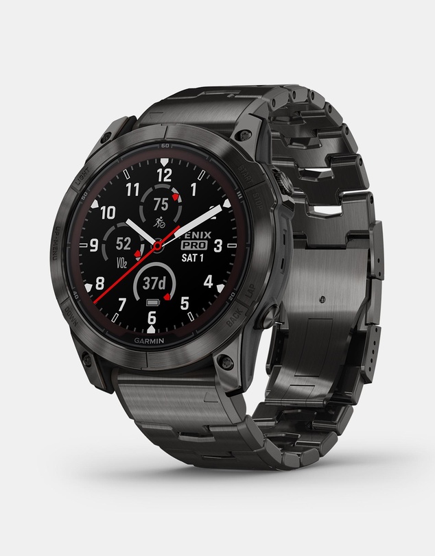 Garmin - Fenix 7X Pro - Sapphire Solar Edition