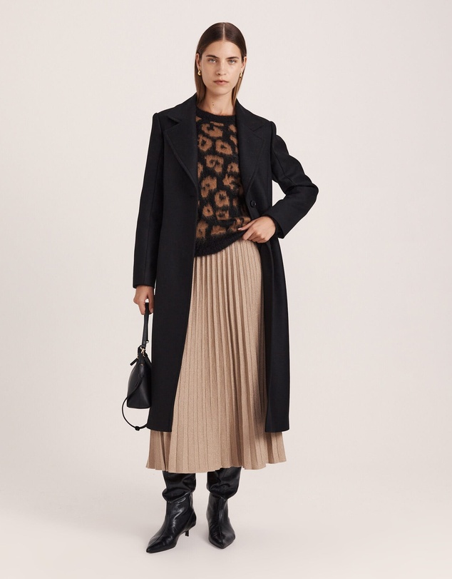SABA - Mariya Sparkling Knit Skirt