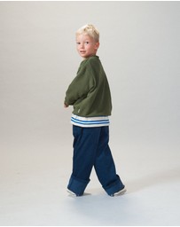 Sonnie - Corduroy Trouser -Navy
