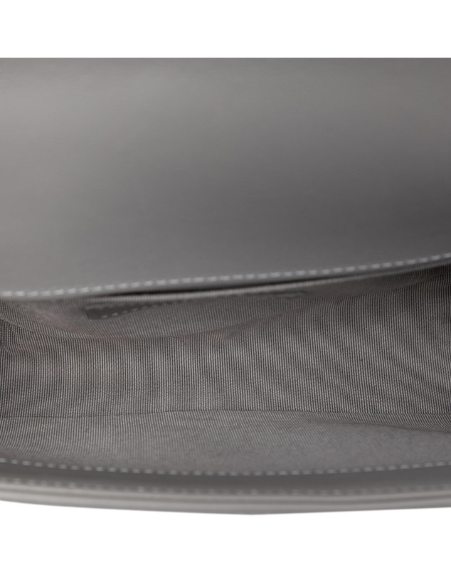 Pre-Loved by Azura Reborn - Pre-Loved Small Chevron Stitched Calfskin Boy Flap