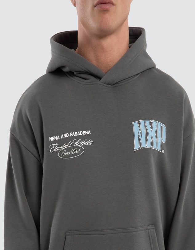 Nena & Pasadena - Carbon Relaxed Hoodie