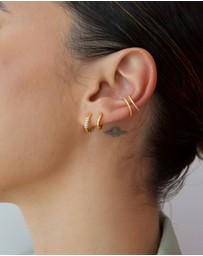 HOUSE OF SLANI - Ava Gold Hoops