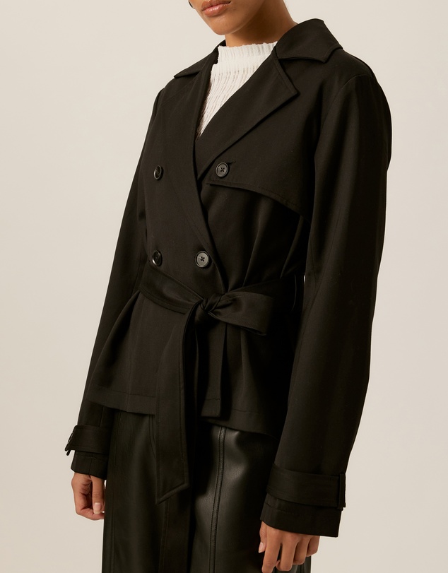 Tussah - Alex Cropped Trench Coat