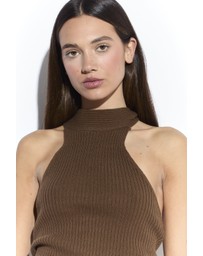 Glamorous - Knitted Halter Neck Bodysuit