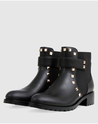 Belle & Bloom - City Lights Leather Ankle Boot