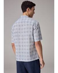 NEXT - Broderie Short Sleeve Shirt