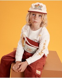 Banabae - Rad Kid Tonal Long Sleeve Tee - White