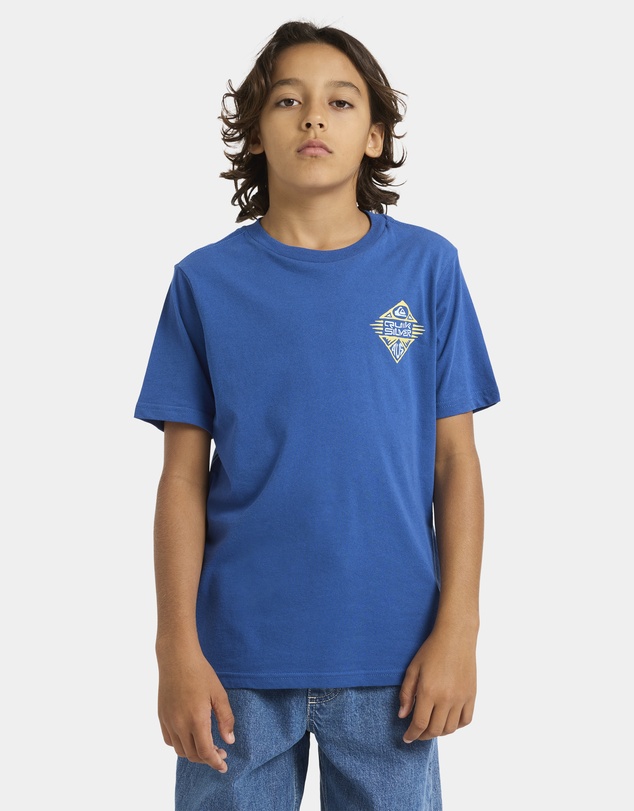 Quiksilver - Boys 8 to 16 Heritage Damond T-Shirt