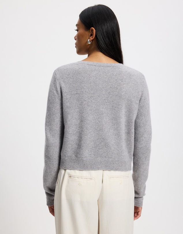 Reformation - Clara Cashmere Crew Cardigan