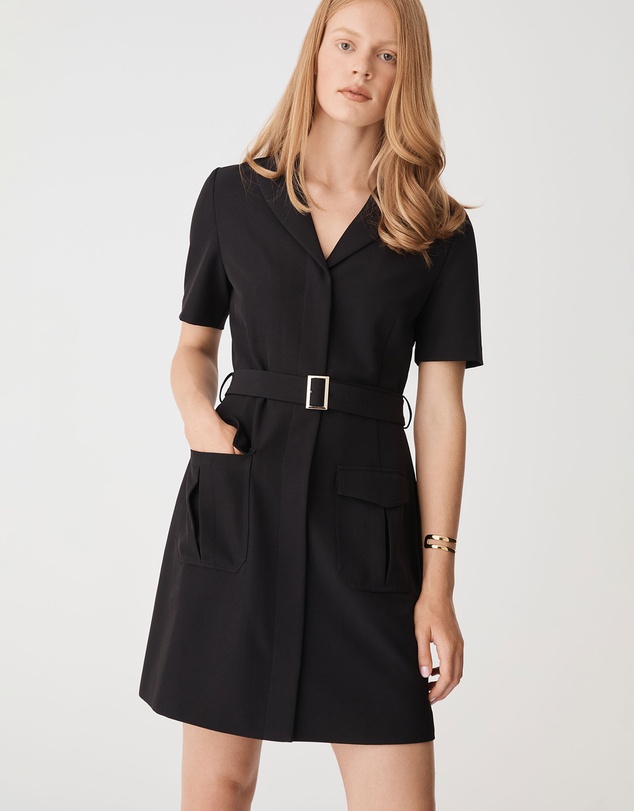 Forcast - Stevie Utility Mini Dress