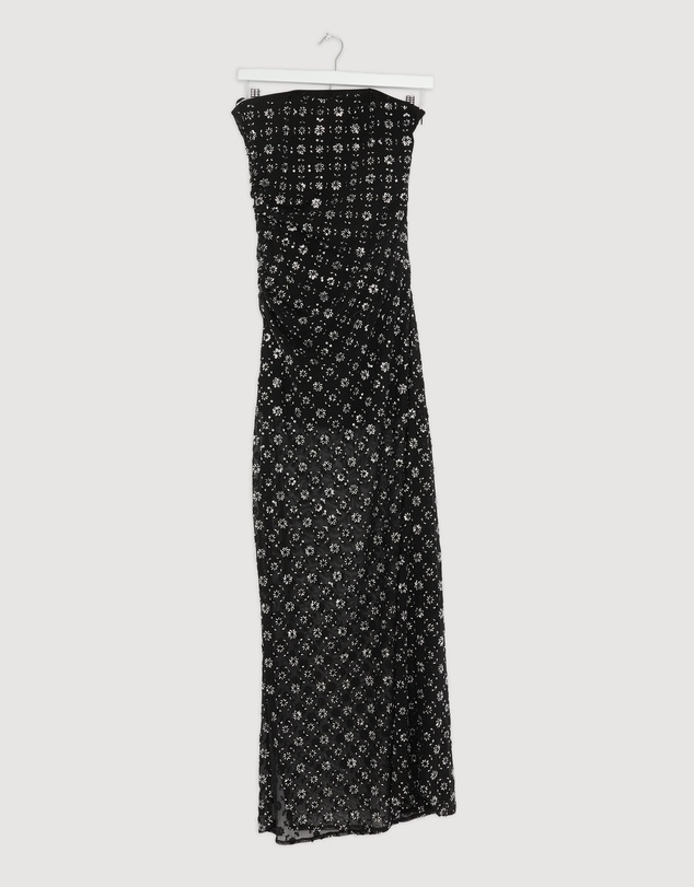 Revibe - Repaired Lover Isadora Strapless Maxi Dress - AU 10