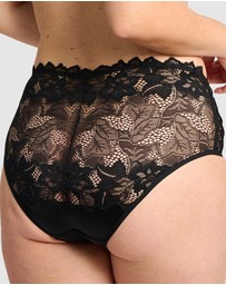 Sans Complexe - Arum Prima Mid Rise Sheer Stretch Lace Brief