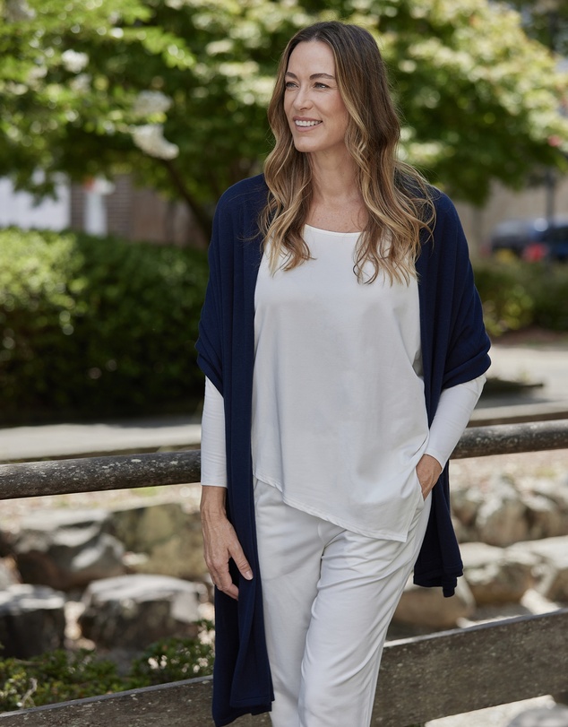 Bamboo Body - Bamboo & Recycled Cashmere Wool Travel Wrap 