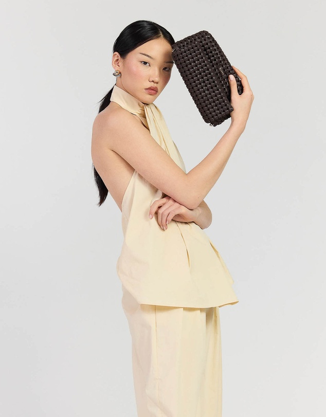 SABEN - Milla Shoulder Bag Cacao Braid