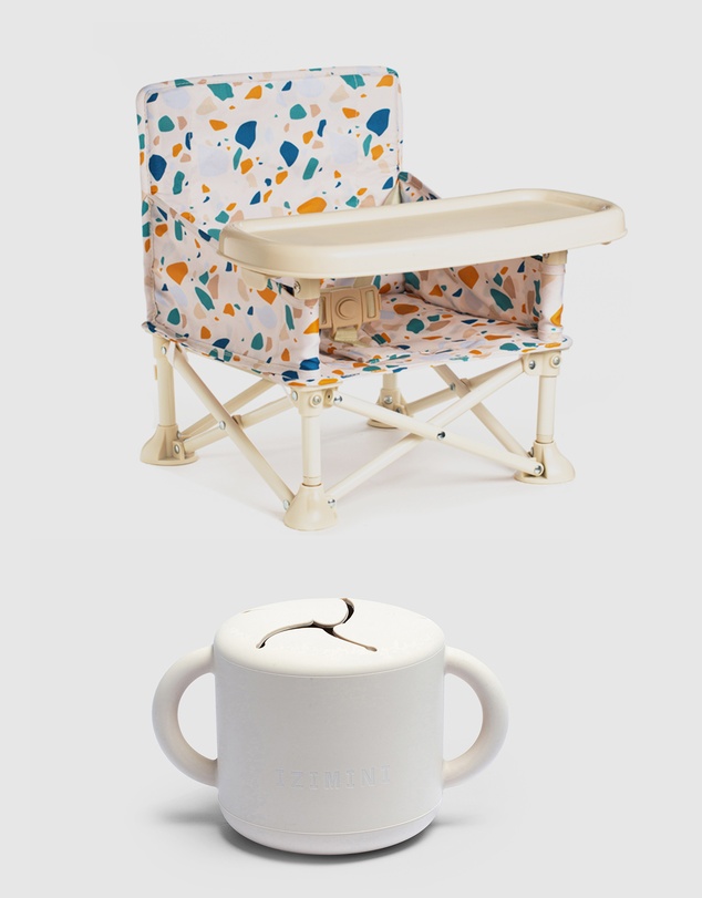 IZIMINI - Charlie Baby Chair V2 & Snack Cup