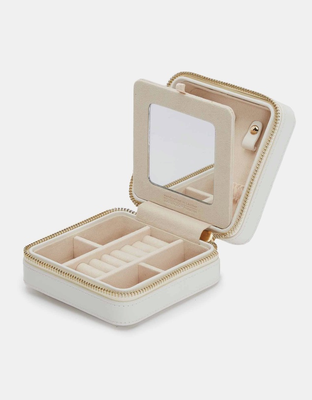 Wolf - Wolf Maria Small Zip Case White