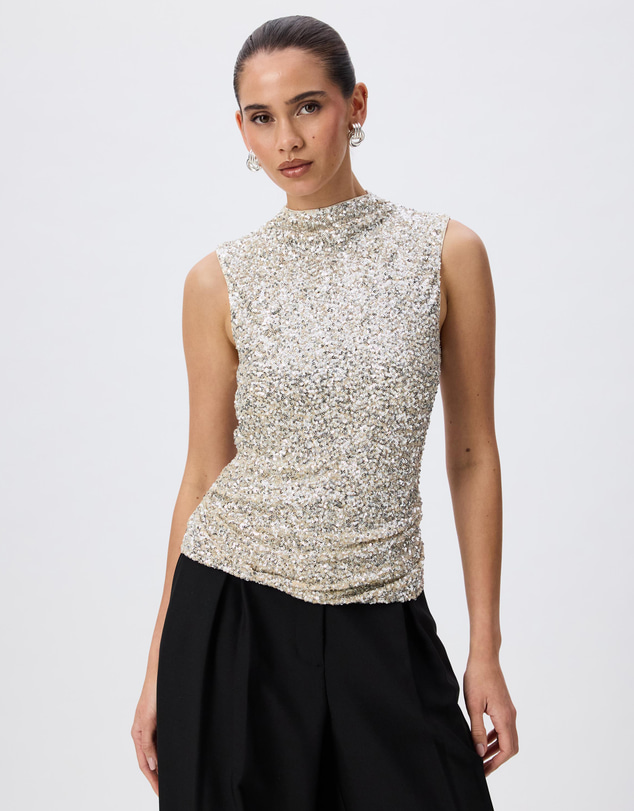Tussah - Isadora Sequin Sleeveless Top