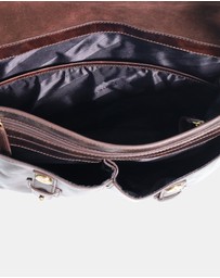 Pierre Cardin - Pierre Cardin Men's Rustic Messenger/Computer Bag