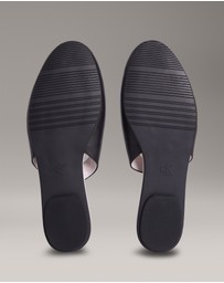 Calvin Klein - Leather Slingback Ballerinas