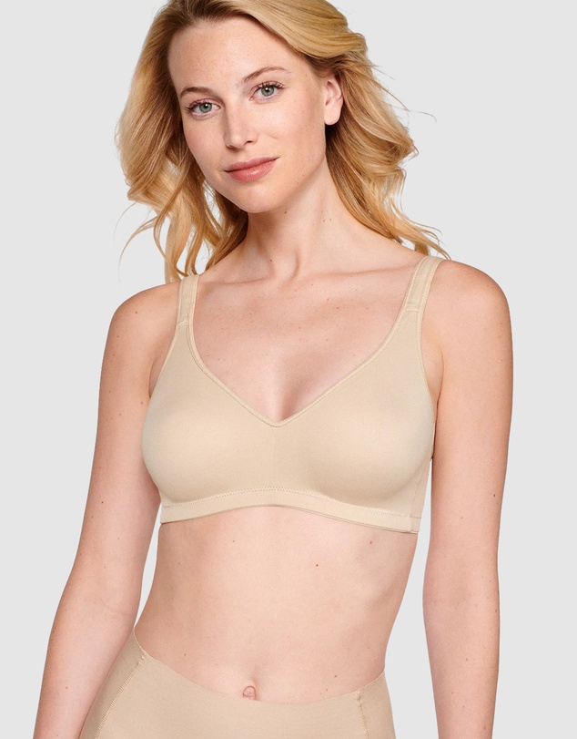 Naturana - Elasticup 'Perfect Fit' Moulded Wirefree Fits B-D cup Bra