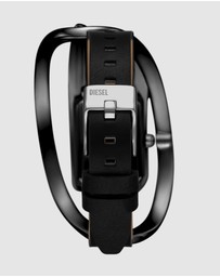 Diesel - Wrap-D Black Analogue Watch