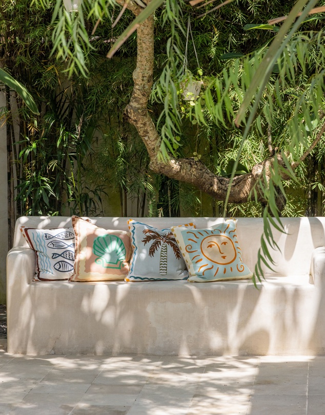 Linen House - Oceana Filled Cushion