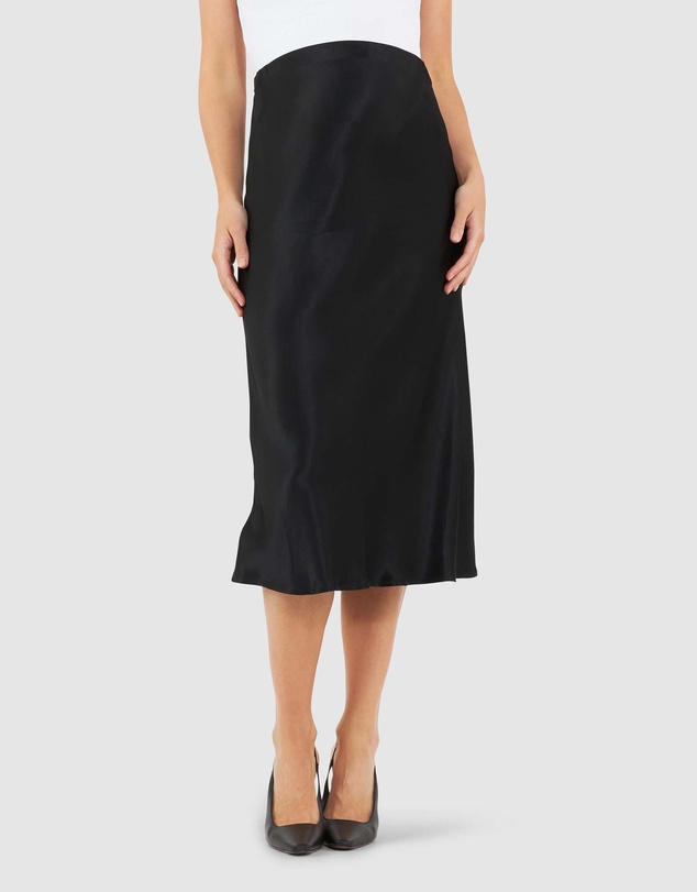 Ripe Maternity - Crystal Satin Skirt