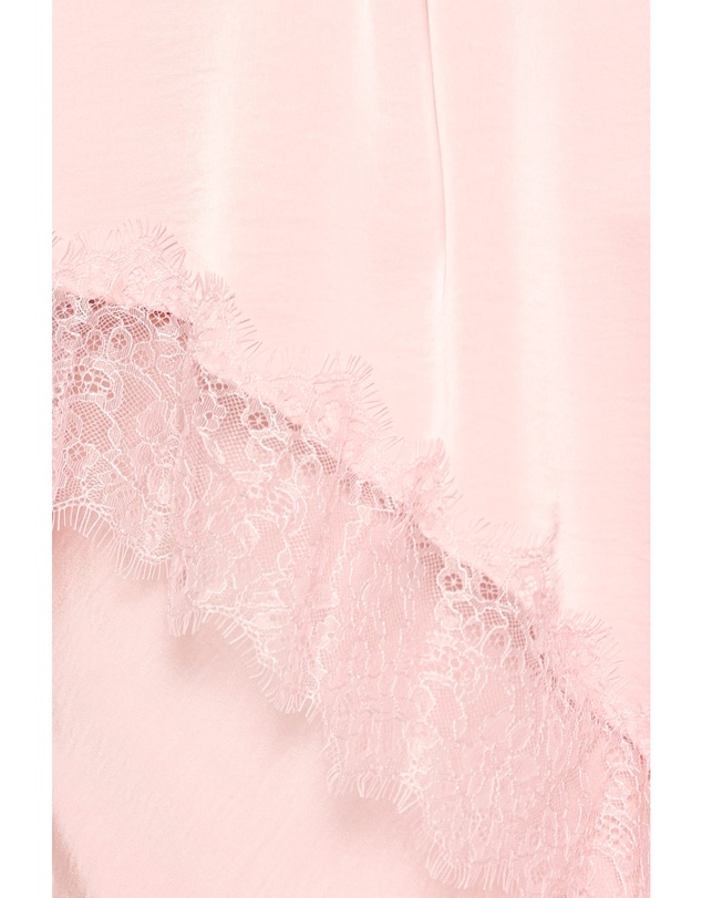 Petal & Pup - Zarni Lace Trim Maxi Skirt - Pink