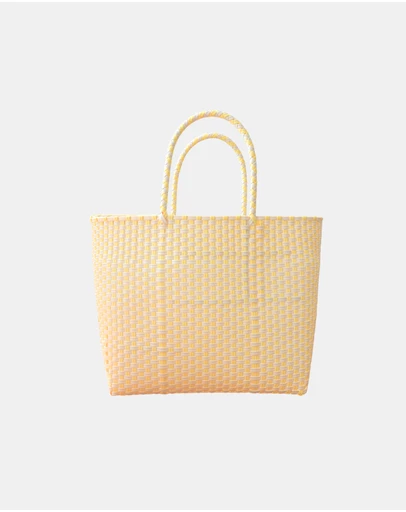 Mimmi Terra - Woven Eco Tote Limone