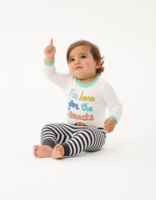 Rock Your Baby - Here For The Snacks Bodysuit & Legging Set