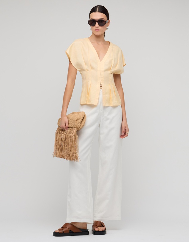 Staple the Label - Estelle Pleated Blouse