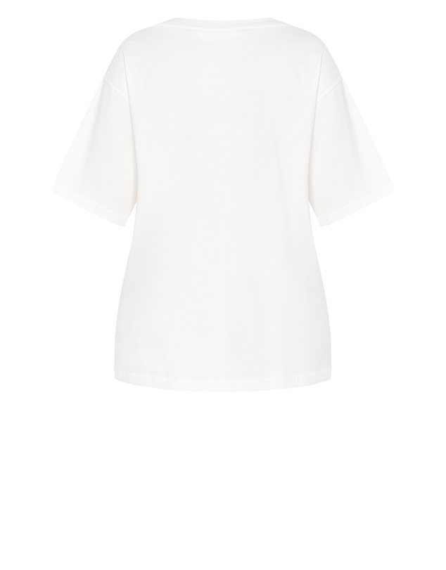 City Chic - Oversized Eagle Tee
