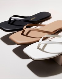 Tkees - Lily Square-Toe Gloss Sandals